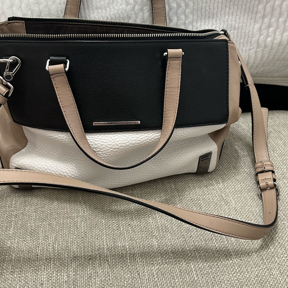 Marc Jacobs Neutral Color-Block Bag - image 5